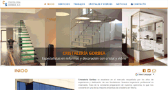 Desktop Screenshot of cristaleriagorbea.com